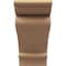 Ekena Millwork 6"W x 12"D x 12"H Classic Mayflower Rough Cedar Woodgrain TimberThane Corbel, Primed Tan CORUR06X12X12MAYRCPR - alternate 6